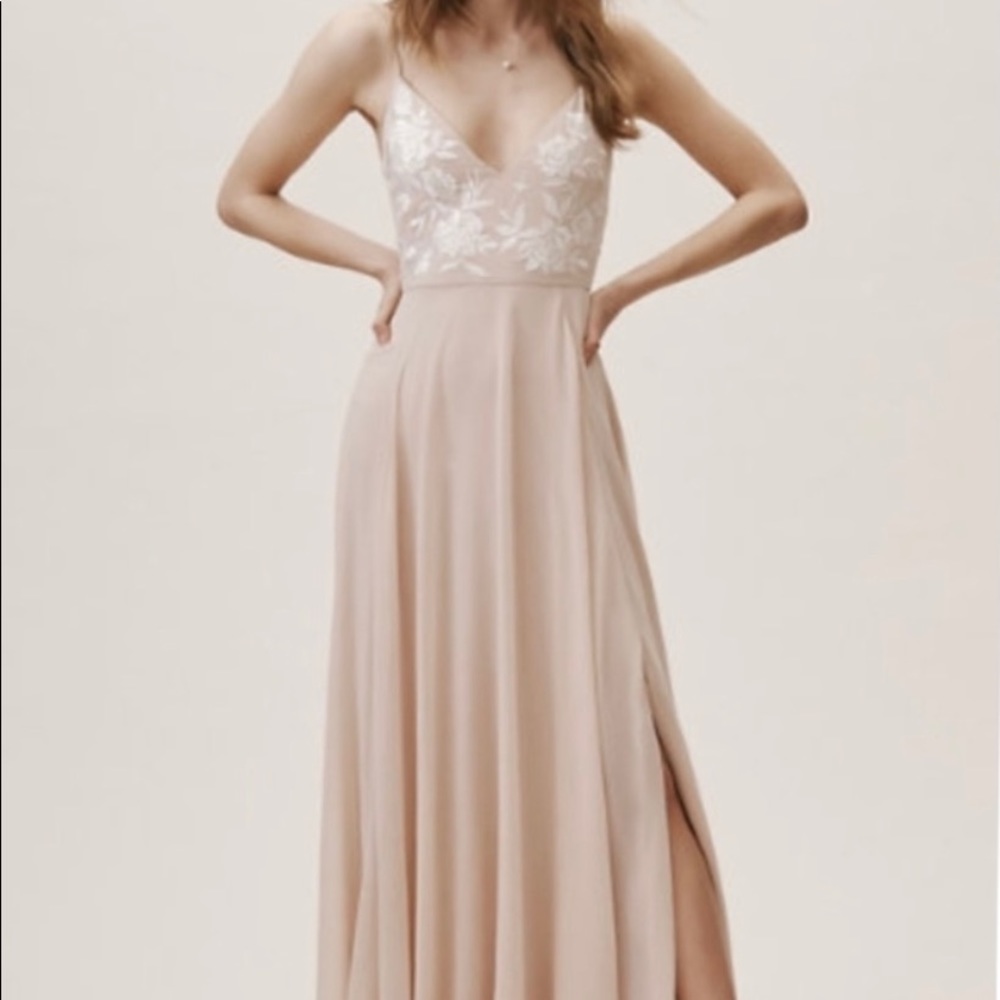 BHLDN Sadia Dress in Oyster
